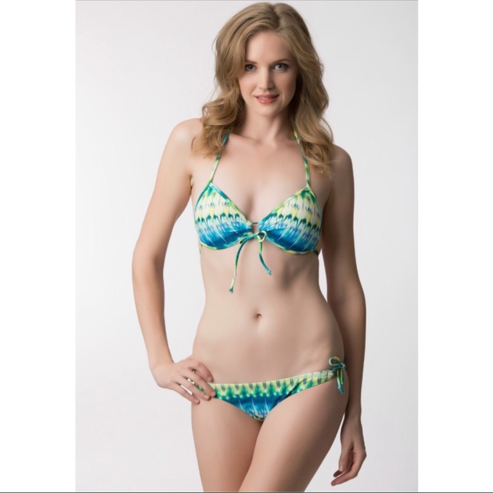 Blue Tie Dye Swimsuit